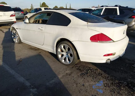 2005 BMW 645Ci z USA, uszkodzony, nr VIN WBAEH73455CF95343